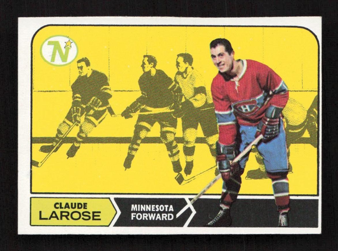 Claude Larose 1968-69 Topps #51 Minnesota North Stars NHL