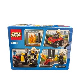 LEGO City Fire ATV 60105 - Damaged Box - Sealed 2016 Set RETIRED
