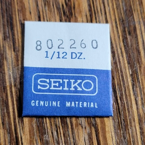 Seiko Blue Gear/Cog 802260 Date Wheel Genuine Material Sealpack Packet 1pc - product listing photo