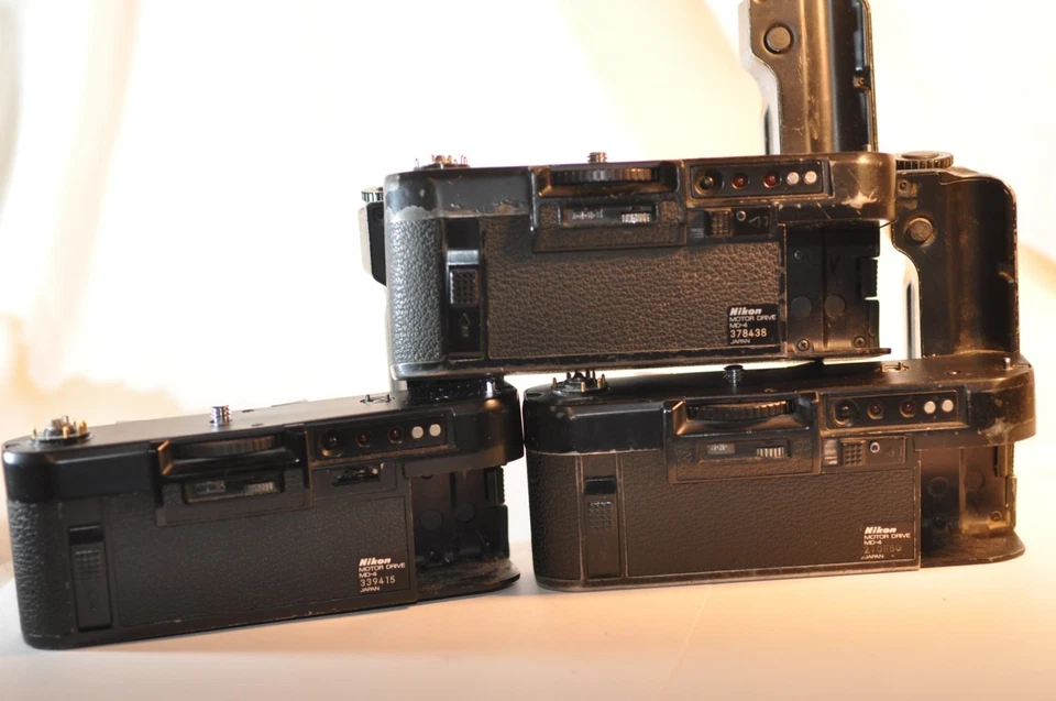 TRES 3 unidades de motor Nikon MD-4 MD 4 NO FUNCIONAN SIN DEVOLUCIONES REPUESTOS REPARACIÓN Foto 3 de 4