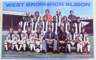 Vintage Original 1979 WEST BROM F.C. W.B.A. Gate-Fold Football Team Photo Print