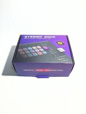 VSDInside Stream Dock M18 - 18 Button PC Programmable Macro Pad, New Open Box