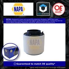 Image of Air Filter fits AUDI A5 2.7D 07 to 12 NAPA 8K0133843D Genuine Quality Guaranteed