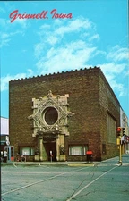 Grinnell Iowa Poweshiek County Bank designed Louis Henri Sullivan Jewel Box 1984