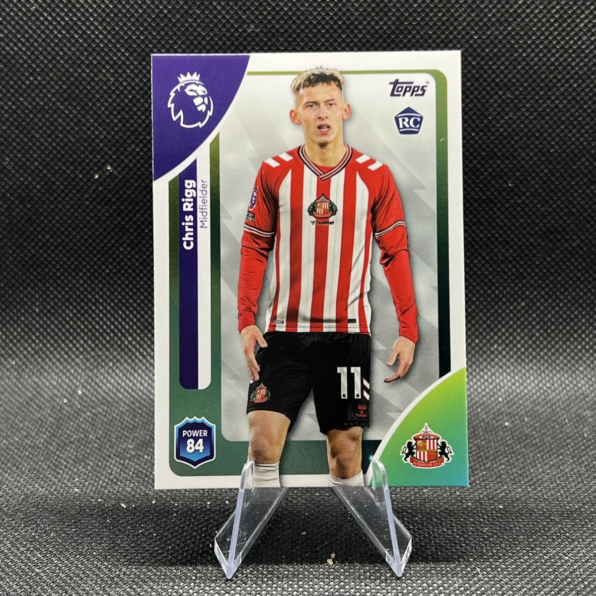 Chris Rigg 2025-26 Topps Premier League Soccer #349 RC Base | eBay