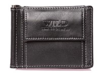 Herren Leder GeldböRse Echtleder Portemonnaie Rfid Geldbeutel Portmonee Schwarz