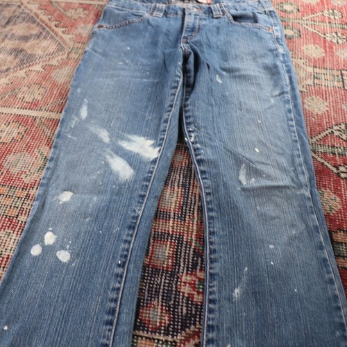Levi's 525 W28 L32 Bootcut Slim Fit Blue Denim Jeans - Picture 5 of 8