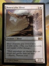 MTG - Bonescythe Sliver - Core Set 2014 (M14) - Regular - LP - Rare