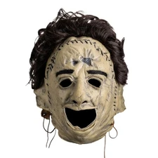 The Texas Chainsaw Massacre (1974) Leatherface Killing Adult Vinyl Mask