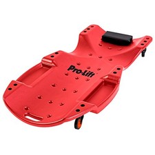  C-6048 Mechanic Plastic Creeper 48 Inch - Blow Molded Ergonomic HDPE Body Red