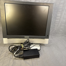 Magnavox 15MF400T/37 15" Retro Gaming LCD TV with Power Adapter Cord No Remote