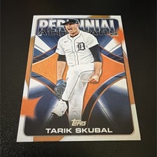 2026 Topps Perennial All-Stars PAS-21 Tarik Skubal Tigers Insert Card
