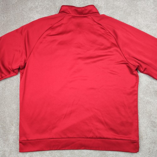 Los Angeles Angels Pullover Mens XL Red Nike Dri-Fit MLB Baseball Quarter Zip - Picture 4 of 9