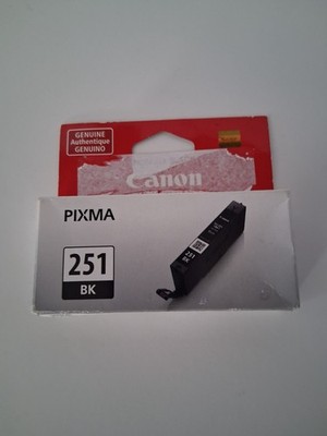 Canon CLI-251 PIXMA Ink black Sealed Box