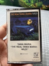 TANIA MARIA "THE REAL TANIA MARIA: WILD " CASSETTE 1985