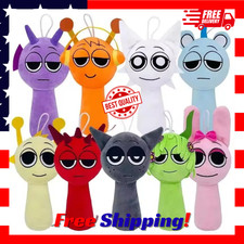 New Sprunki Game Plush Toys 9In Soft Stuffed Cartoon Pillow for Kids as Gift USA