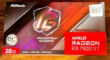 ASROCK AMD Radeon RX 7900 XT Phantom Gaming 20GB GDDR6 OC Video Graphics Card