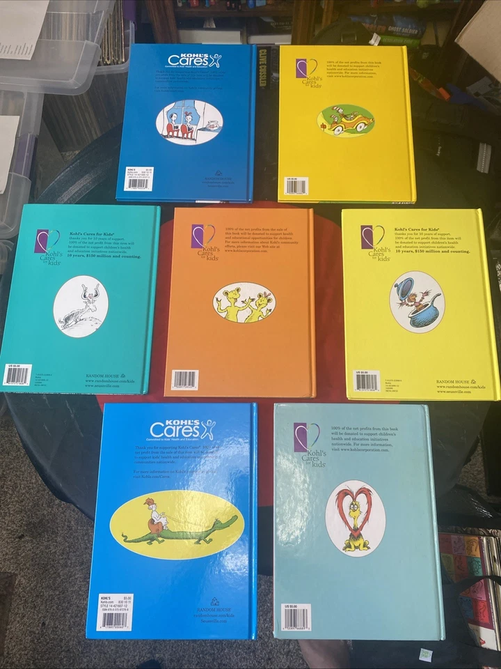 *KIDS* Dr Seuss - Kohl's Cares Collector's Editions 7-Book Lot (AS SHOWN) - Image 4 of 4