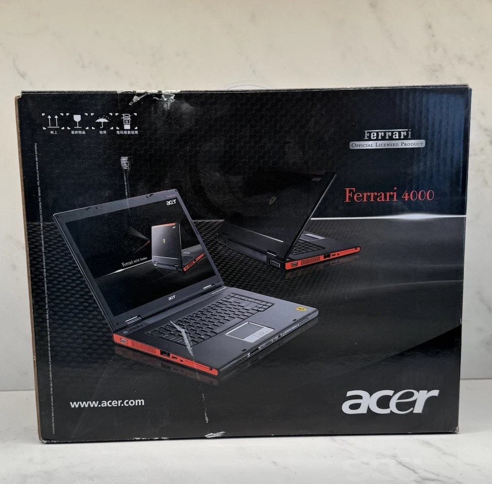 Acer Ferrari 4000 Laptop / Microsoft XP Professional. (Please Read) - Image 4 of 4