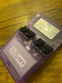 ORIGINAL Game console r36s purple model + modified 128 GB card included tested