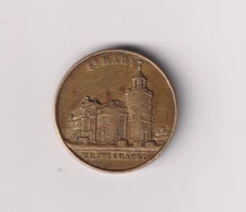 London, Whitechapel 1852 Dickenson's Bequest Sixpence POTATOES RARE TOKEN.JJ596