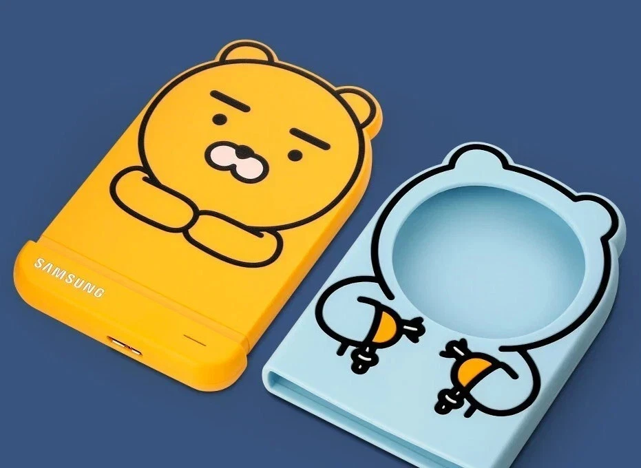 Original Samsung x Kakao Friends External HDD 1TB RYAN w Pouch & Cover USB 3.0 - Image 4 of 4