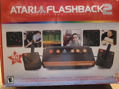 Atari Flashback 2 Classic Game Console 40 Built-in Games NIB (New) 
