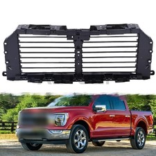 Radiator Grille Air Shutter Control Assembly For 21 22 23 Ford F-150 With Motor