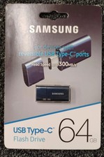 SAMSUNG Type-C™ USB , 64GB, Transfers 4GB Files in 15 , Blue  - New , J2