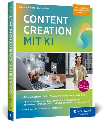 Content Creation mit KI | Andreas Berens (u. a.) | Deutsch | Taschenbuch | 2024