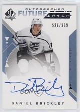 2018-19 SP Authentic Auto Future Watch 596/999 Daniel Brickley #204 Auto 0zw6