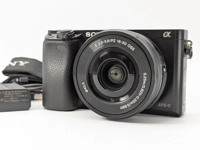 Appareil photo Sony Alpha A6000 24,3 mégapixels noir avec 16-50 mm SELP1650 [... - Photo 1/4