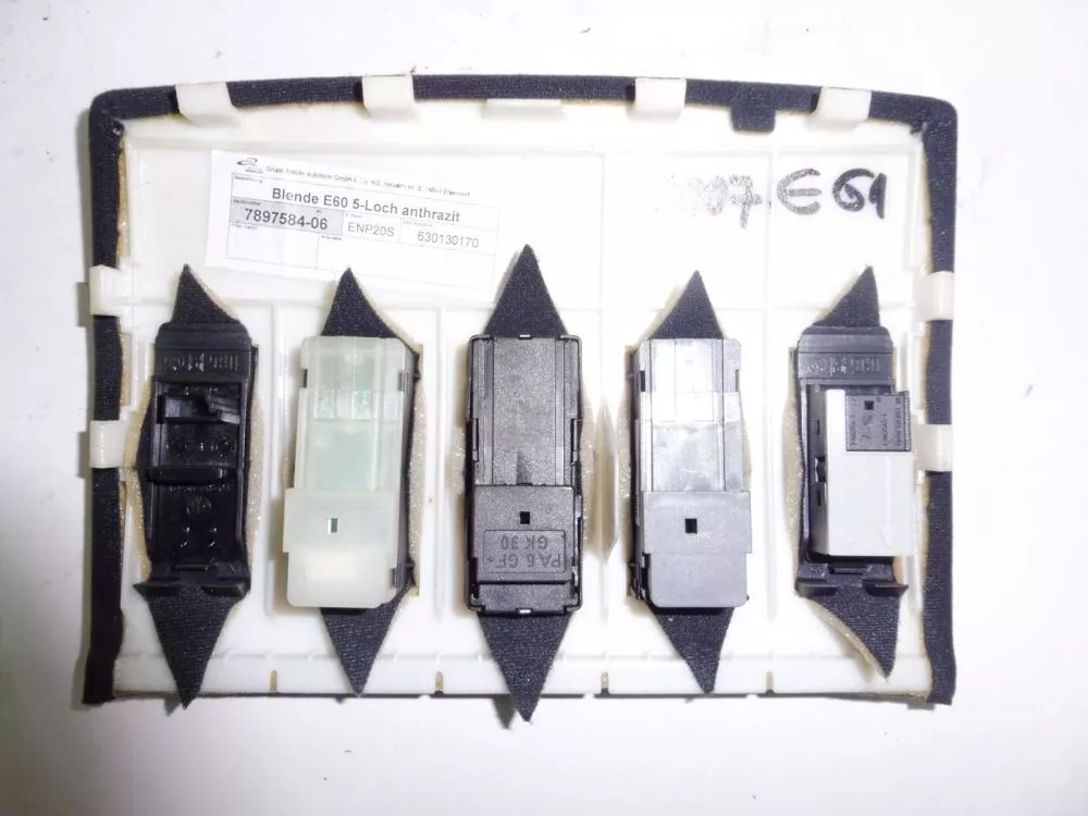Schalter Schiebedach SOS Knopf 7897584 BMW 5 TOURING (E61) 520D | eBay