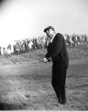 British Golfer Peter Alliss Playing The Ryder Cup 1961 Old Photo