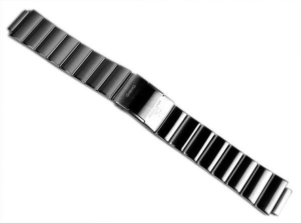 Casio Wave Ceptor Uhrenarmband 15Mm Edelstahl WV-300 WV-300DE WV-301DE-image