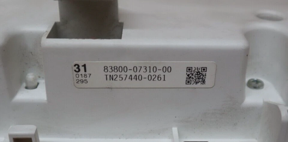 Painel medidor de velocidade cabeça de instrumento Toyota Avalon 2007 fabricante de equipamento original 121.121 milhas - Imagem 3 de 4