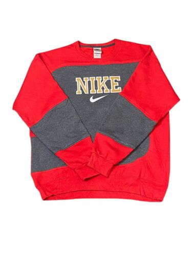 Nike Felpe Rielaborate Uomo S M L XL Nero Rosso Grigio Rosa Blu - Foto 17 di 18
