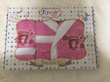 BABY Bath Set Hooded Bath Robe W/ Cartoon Character Towel SIZE 0/3