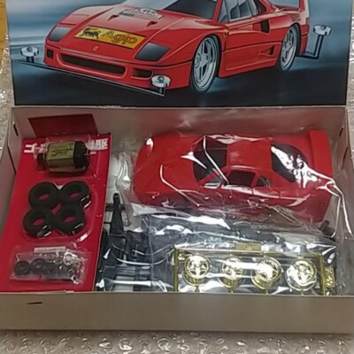 FUJIMI フェラーリF40 ミニ4WD FUJIMI フェラーリF40 ミニ4WD FERRARI F40 GOLD MOTOR 4WD MINI