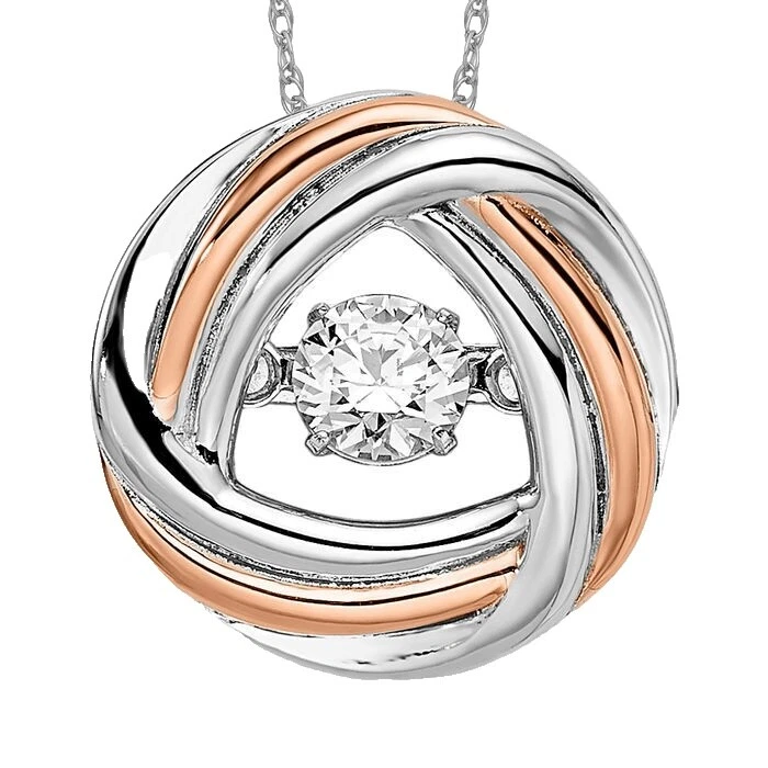 Rose Gold Love Chain Fashion Necklaces & Pendants