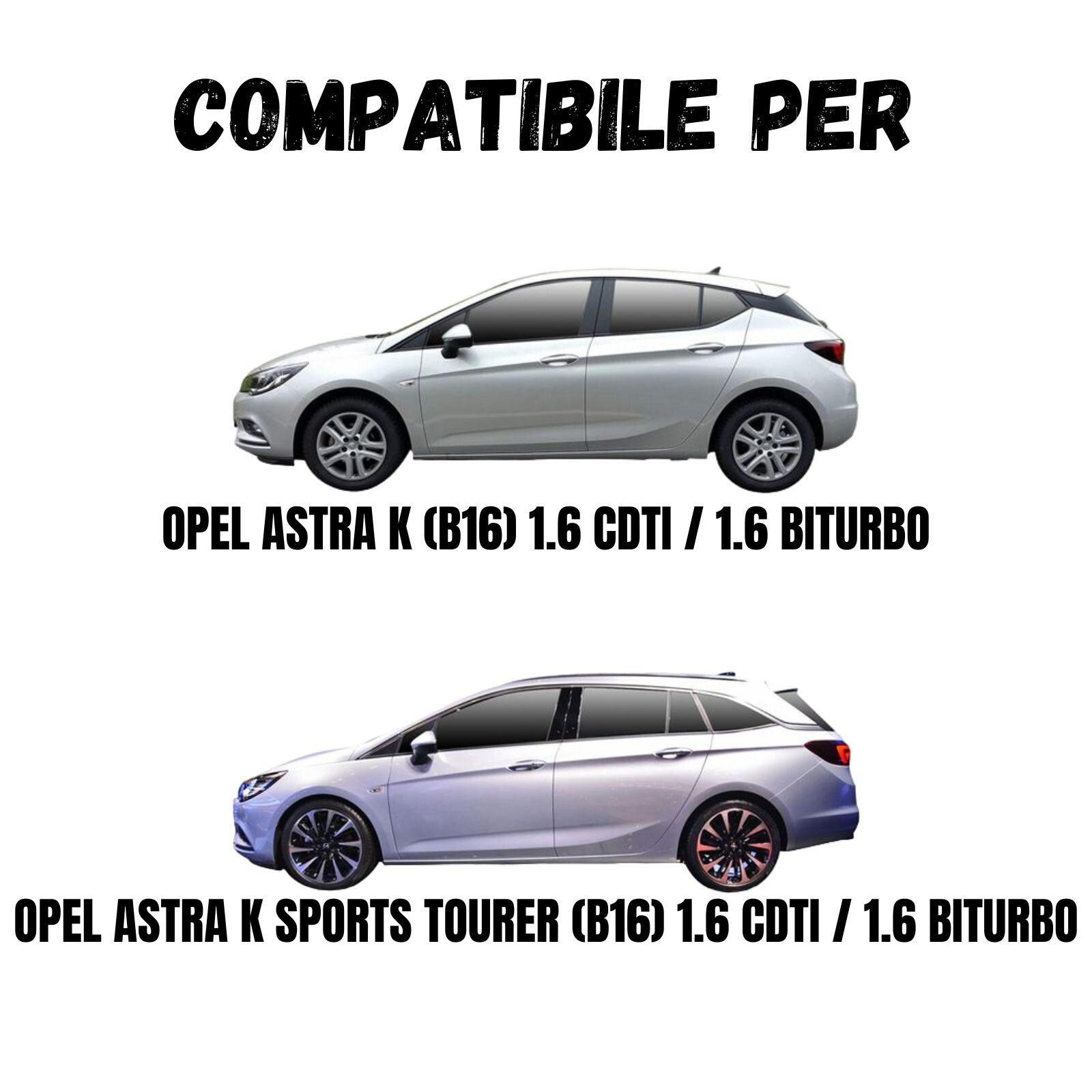 Kit Tagliando 4 Filtri 5lt Olio Castrol 5w-30 C3 Dexos2 Opel Astra K 1.6 Cdti - Miniatura 7