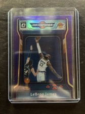 2020-21 Panini Donruss Optic - Air Defense Purple Prizm #3 LeBron James