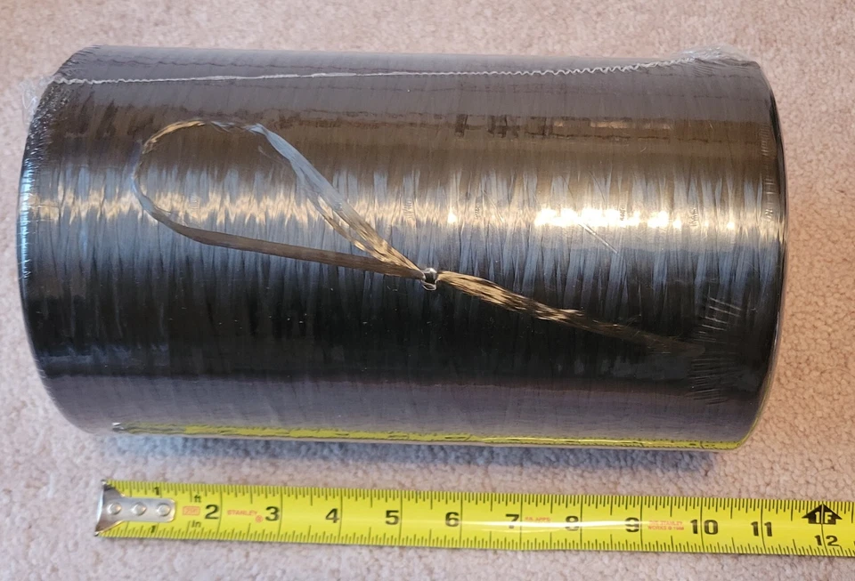 Carbon Fiber Tow (Spool) T300 12K 309 NT P2, Item #159328, Nom Weight 8.0 lbs. - Image 4 of 4