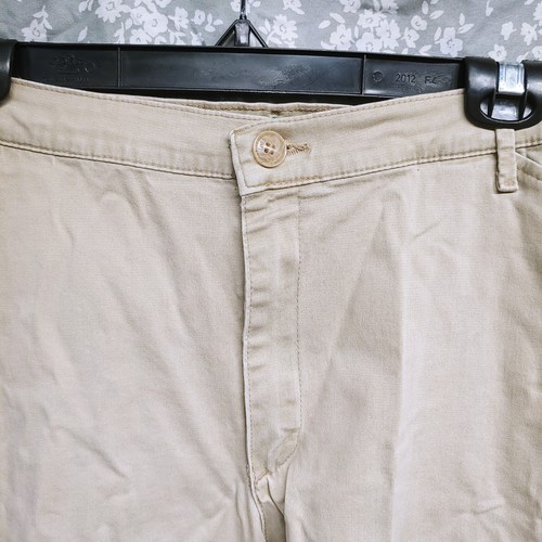 Lee Relaxed Fit Womens Size 18 Tall Khaki Stretch Pants - Picture 3 of 17