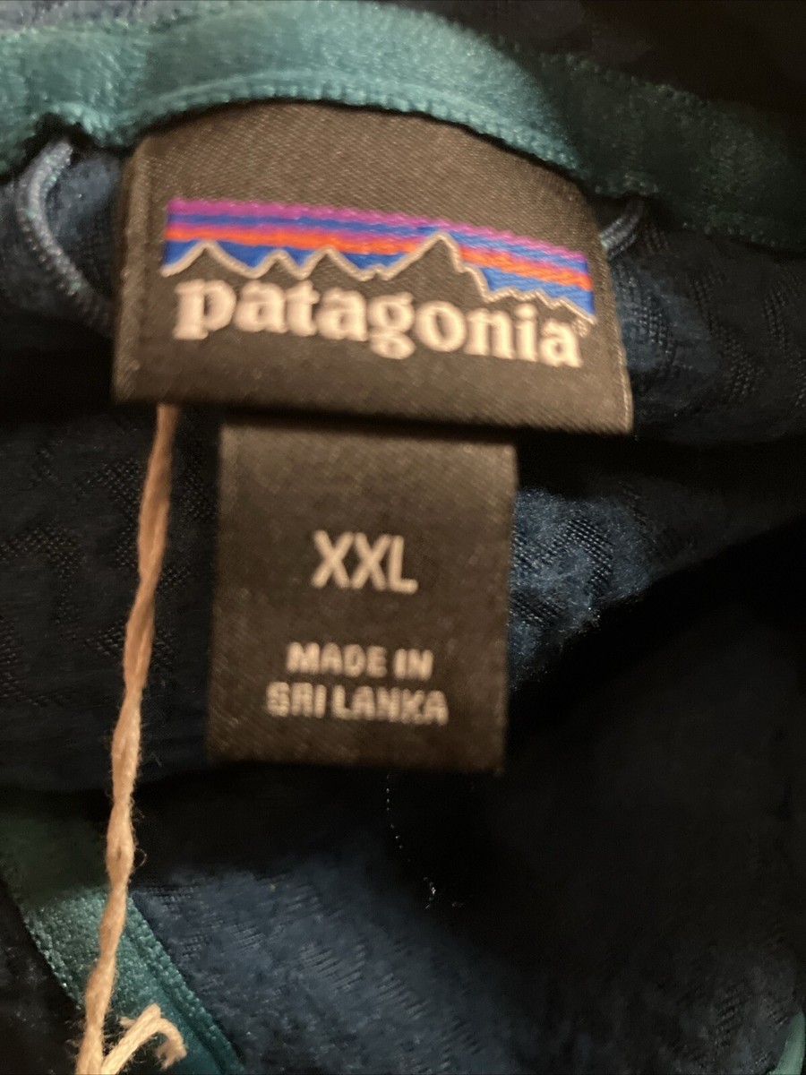 Patagonia Men's R1 Air Full-Zip Hooded Jacket Lagom Blue Patagonia Men's R1 Air Full-Zip Hooded Jacket Lagom Blue