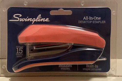 Swingline All in One Pink Desktop Stapler S7079175E