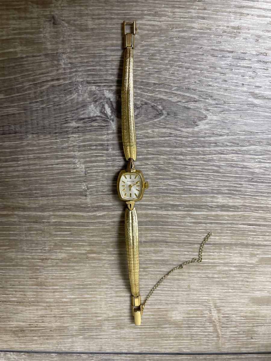 Vintage Bulova 10k RGP Women's Hand Wind Watch N3 Working | eBay