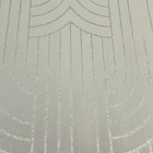 Muriva Diamonds Artdeco Beige & Silver Geometric Luxury Wallpaper M42107