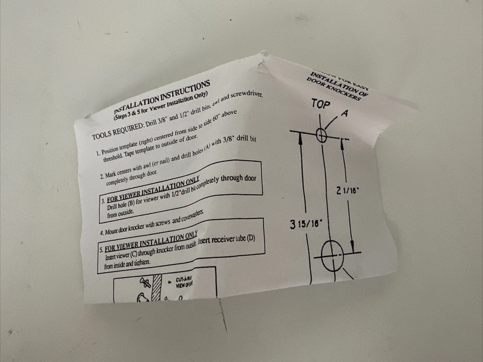 Ives 02-3125-609 6” x 3” llamador de puerta de latón macizo 265 - latón envejecido Foto 4 de 4