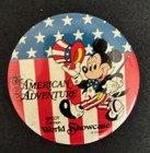 Vintage 1980s Walt Disney World 3" Pin Lot of 2 — photo 4